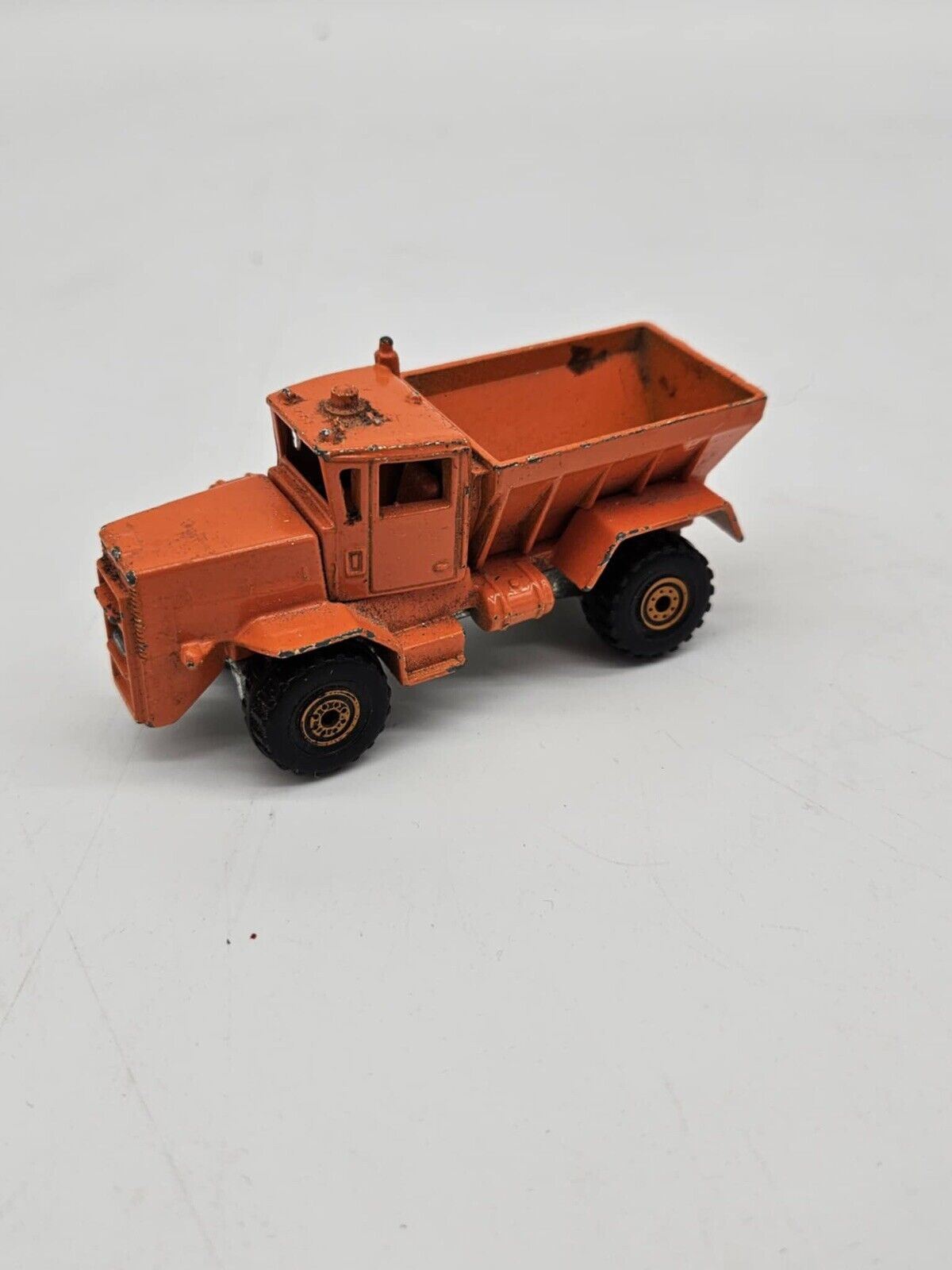 Hot Wheels Oshkosh Snow Plow 1989 Orange Made In Malaysia