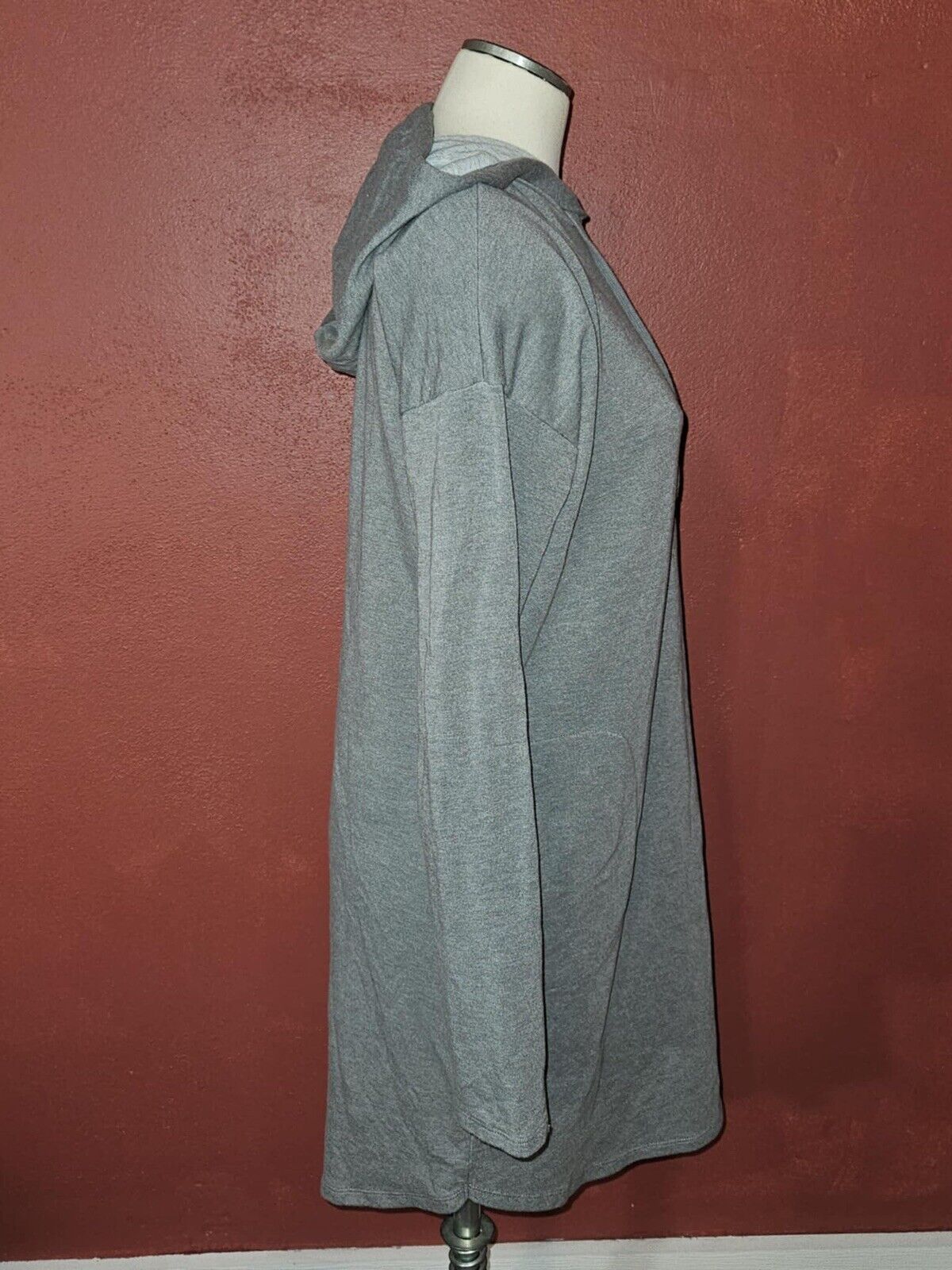 Forever 21 Women’s Grey Hooded Knit Dress Sz. S