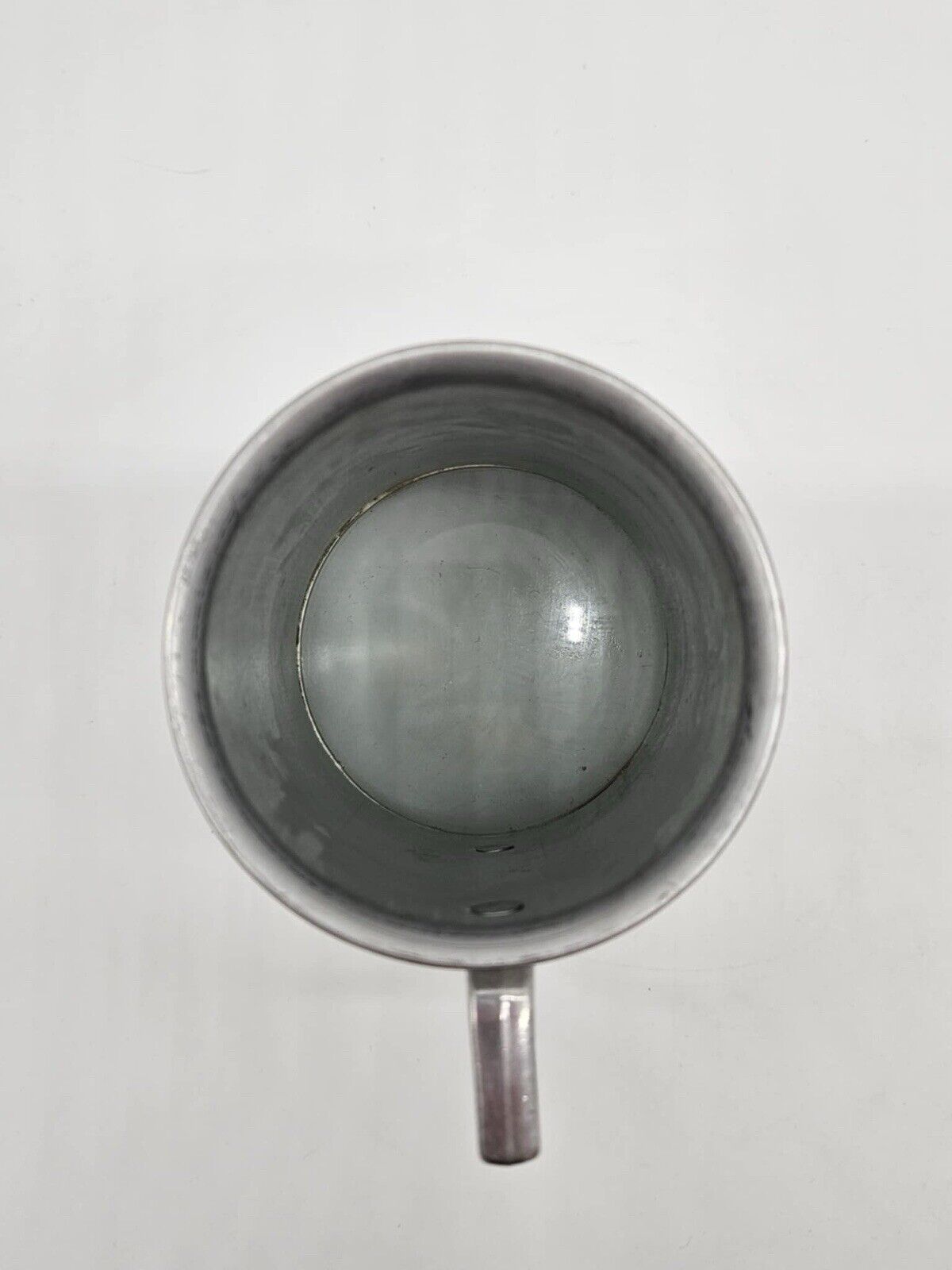 Vintage Playboy Club Bunny Tankard Aluminum Stein Mug W/ Glass Bottom 1960-1970