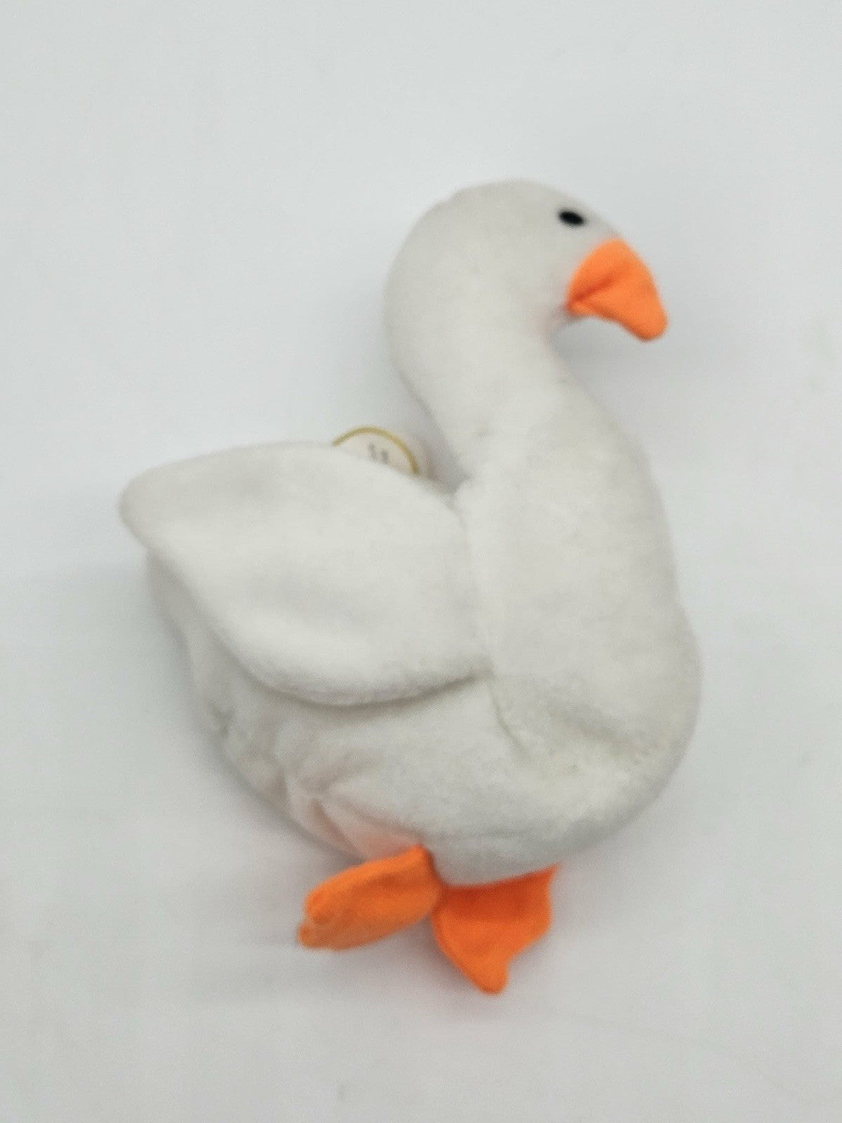 Ty Beanie Babies - Gracie The Swan - 1996 - PVC - DOB June 17, 1996