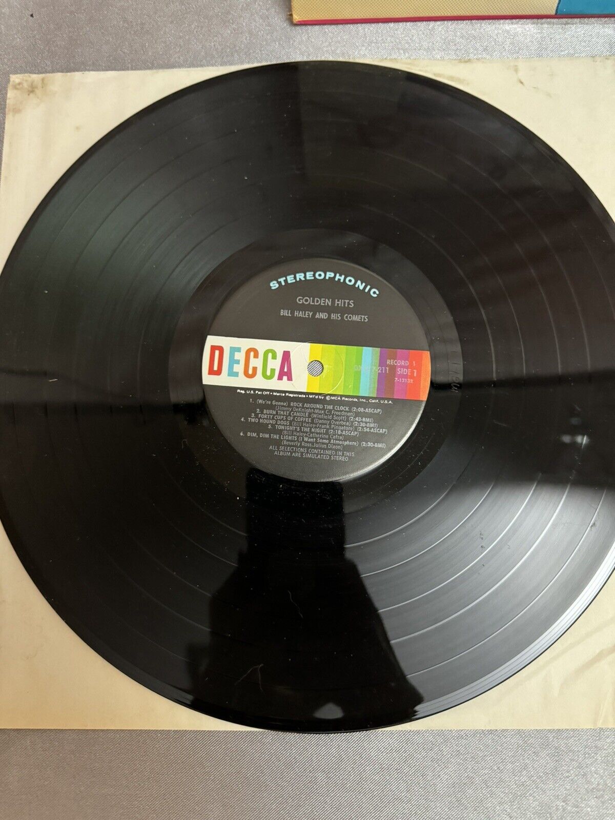 Bill Haley & His Comets, Golden HIts, MCA Records MCA-2-4010, 2 LPs, Rock & Roll