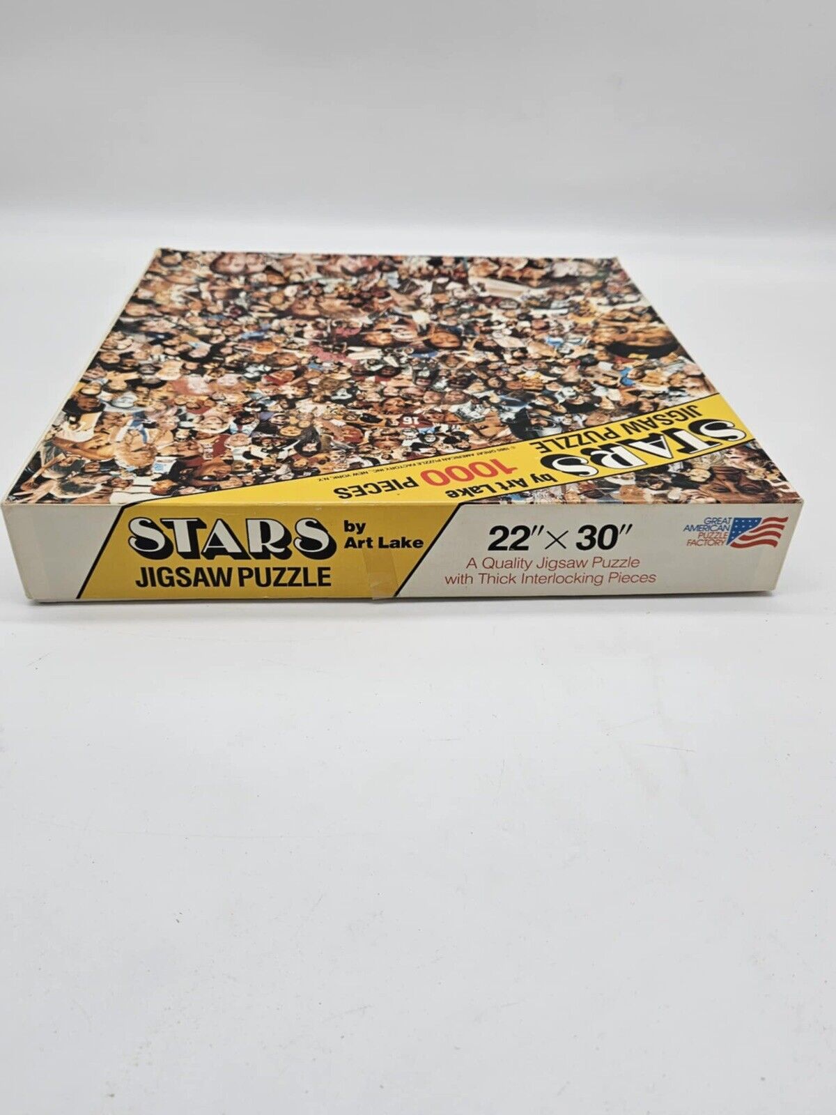 RARE Vintage STARS by Art Lake Jigsaw Puzzle 1000 Pieces 22x30 1985