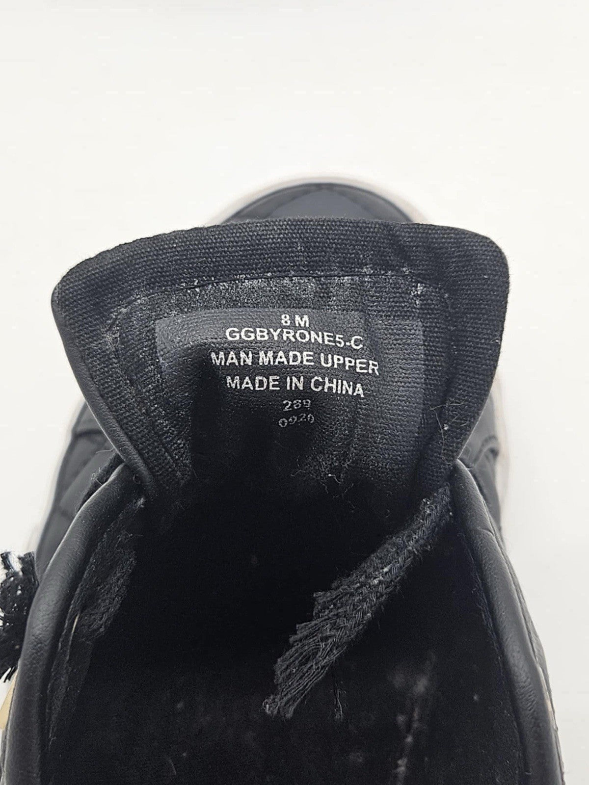 G by Guess Women's Backer2 Low Top Quilted Leather Sneakers, Black, 8.5 M