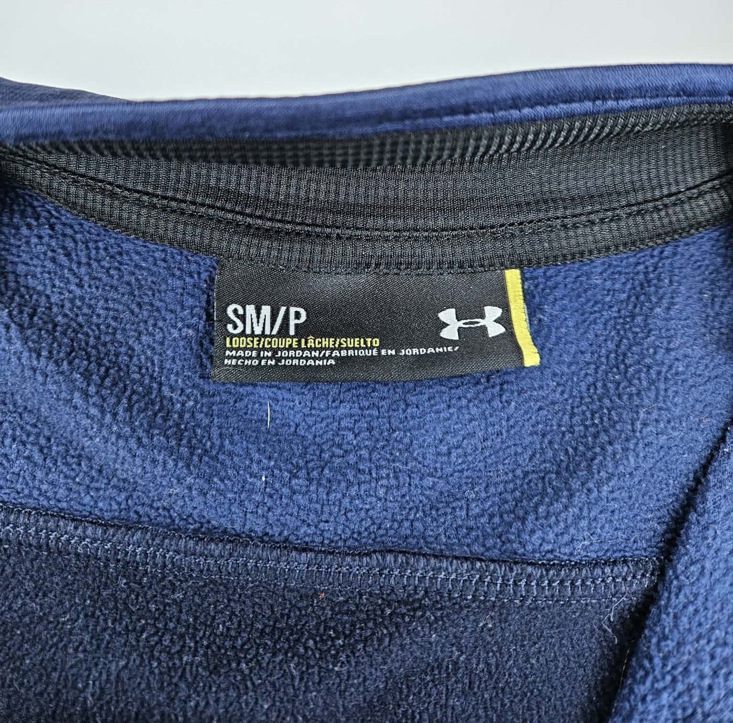Under Armour Navy Blue Fleece Pullover Sweatshirt Women’s Small