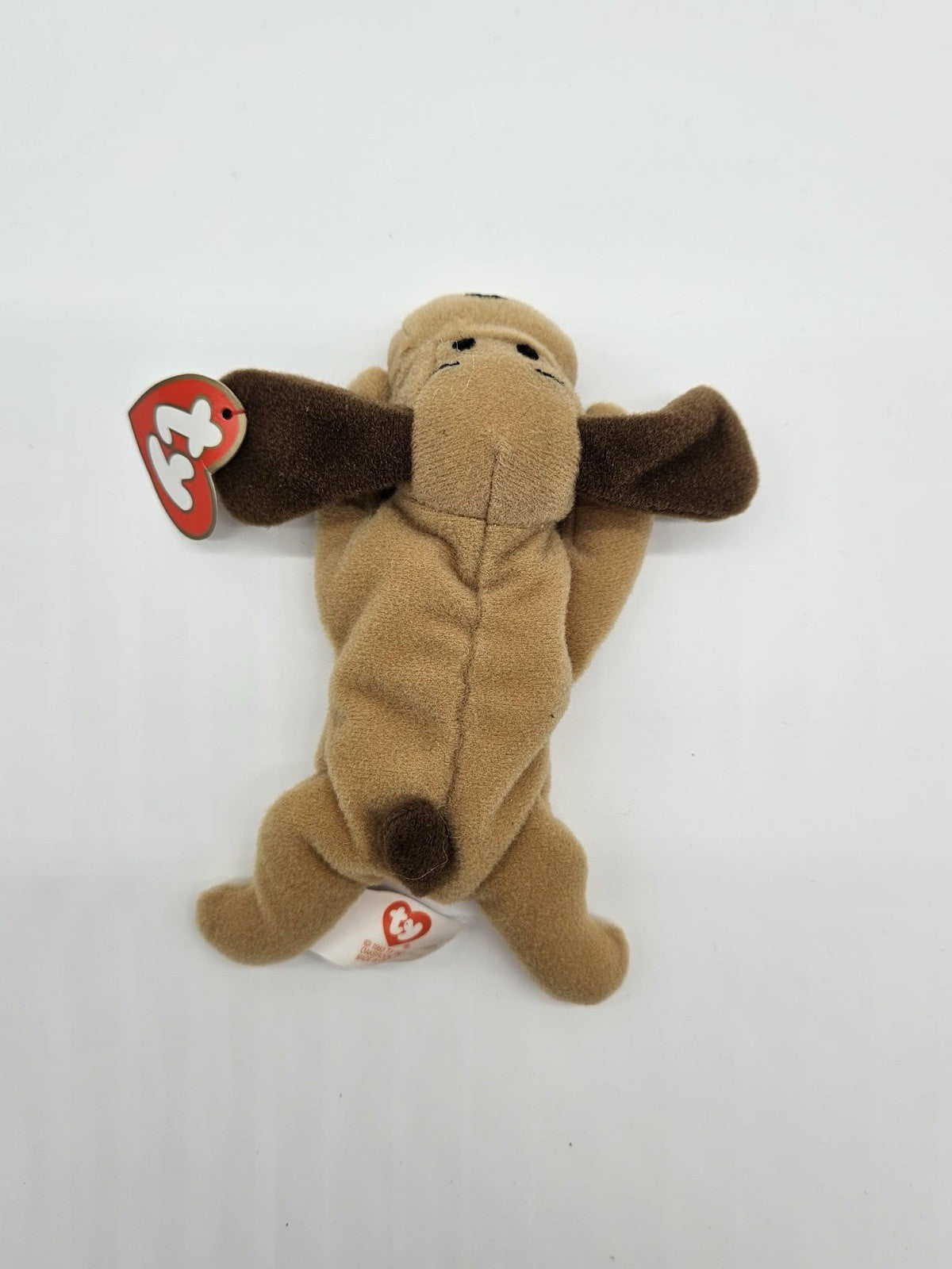 TY Beanie Babies 1994 Bones The Toothless Dog w/Tags Vintage