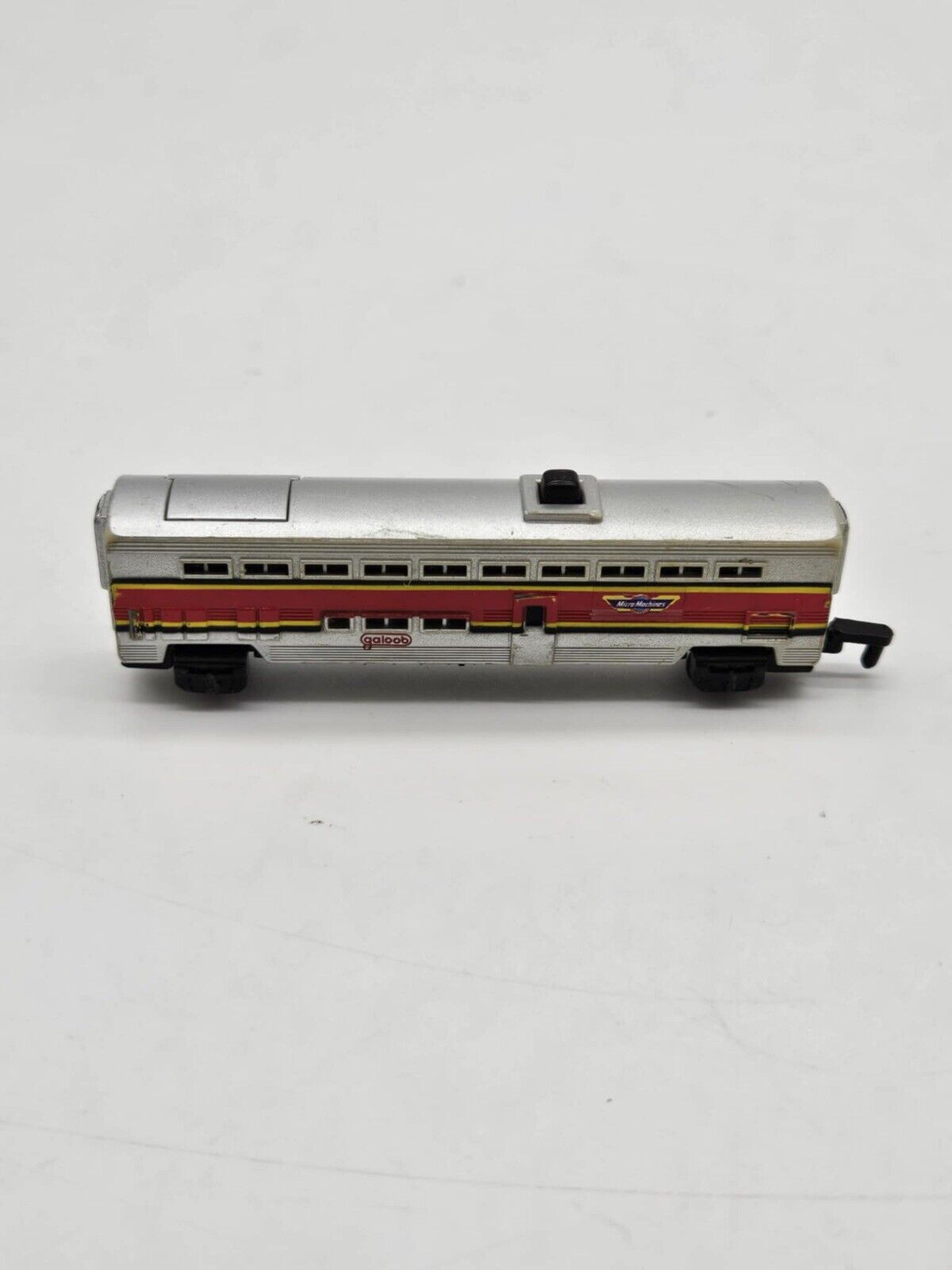 Galoob Micro Machines 1990 Power Sounds Train Passenger Locomotive Caboose Vtg