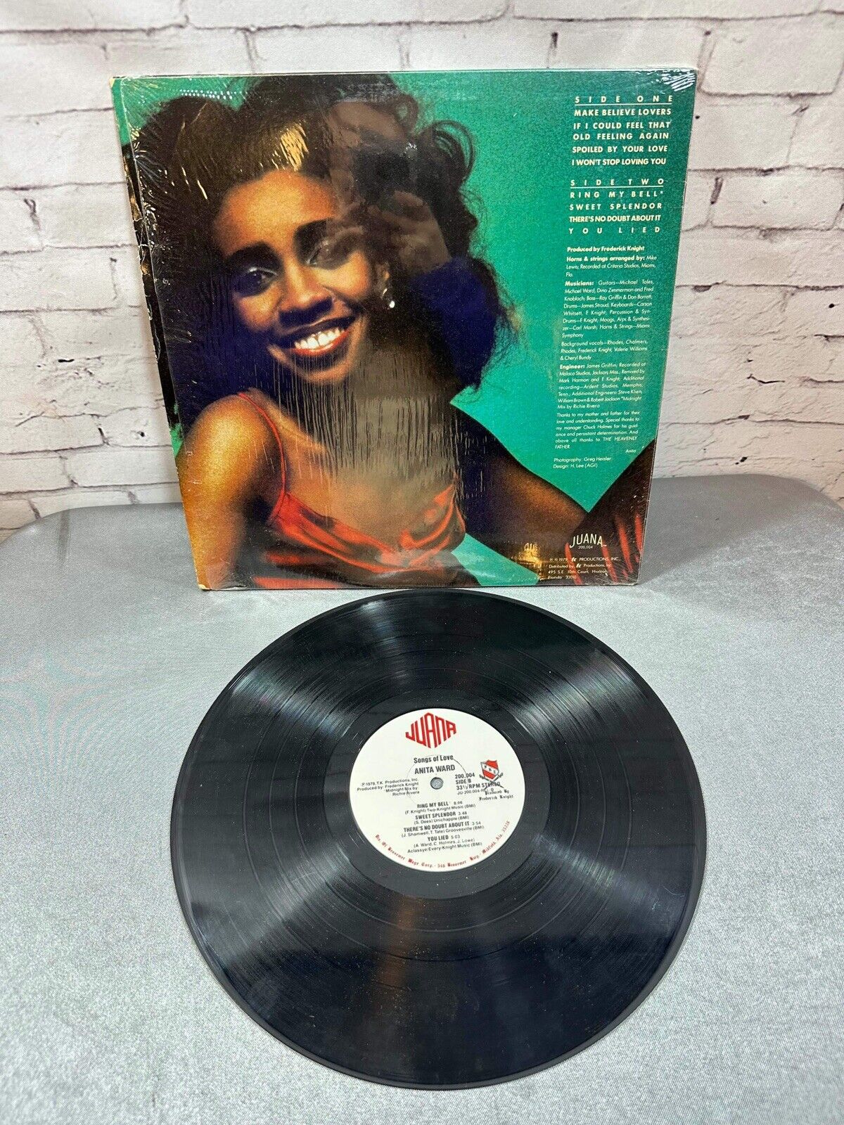 Anita Ward - Songs Of Love LP (VG/VG) .*