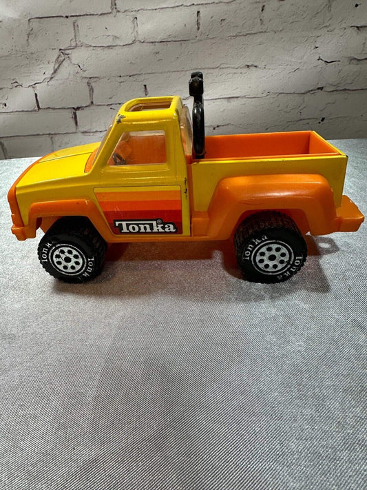 Nice VINTAGE Tonka Baja PICKUP TRUCK STEEL PLASTIC 1979 Step Side