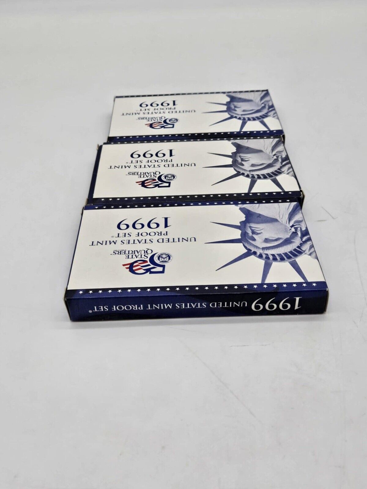 Lot of 3 Uncirculated 1999 Coins Clad Proof Set U.S. Mint  (JB01)