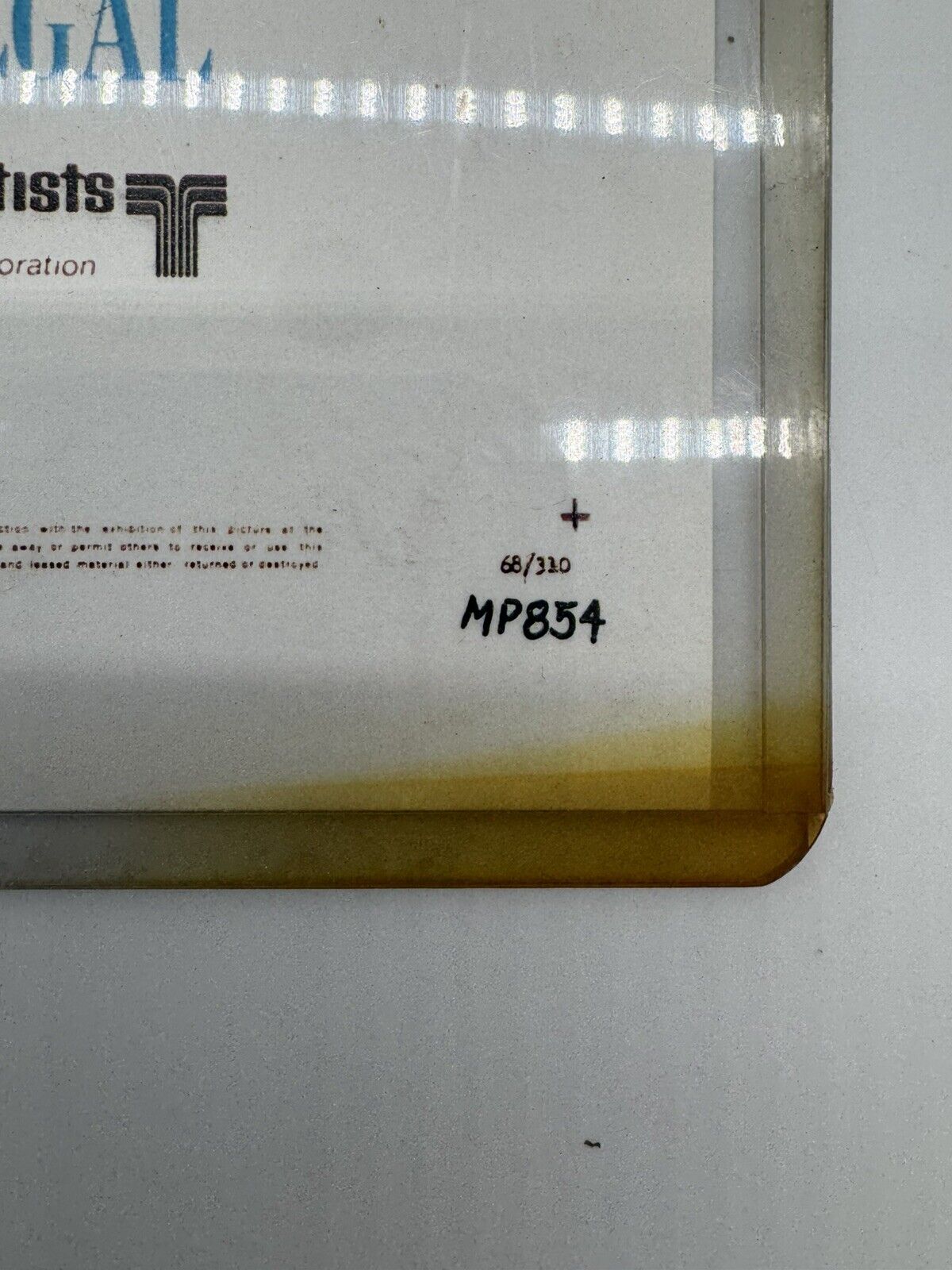 Original THE BEATLES "Yellow Submarine" 1968 Film Poster in MINT condition RARE