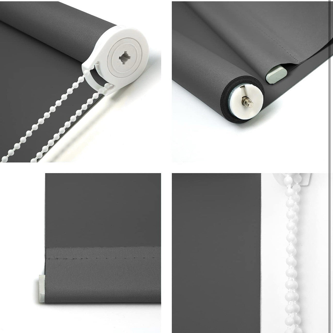 New NUTRO CHILL 100% Blackout Roller Shade, Blackout Blinds for Bedroom Windows