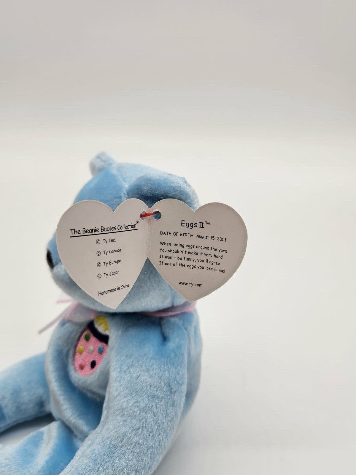 TY Beanie Baby- EGGS II the Easter Bear (8.5 inch)