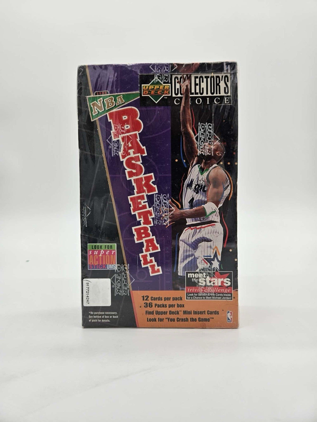 1996 Upper Deck Collector’s Choice Basketball Series 1 Box 36 Unopened Packs M98