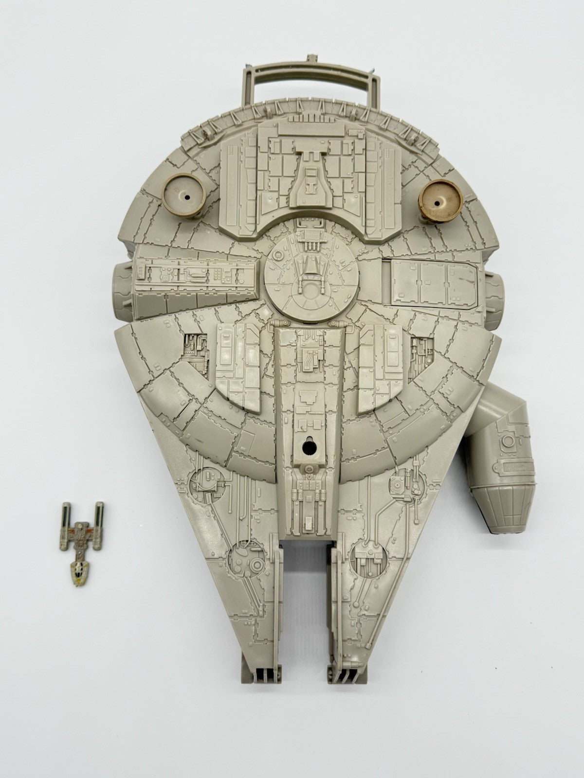 Star Wars Micro Machines Millennium Falcon w/ Y Wing Fighter