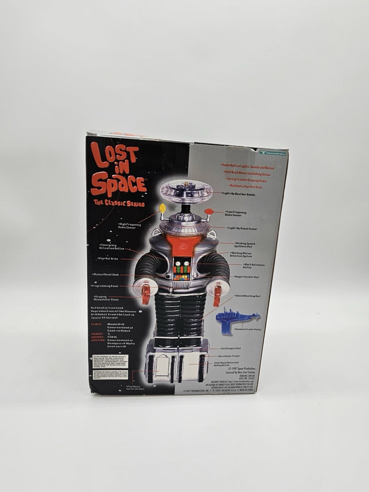 Vintage 1997 Trendmasters Lost in Space B-9 Robot Action Figure NIB