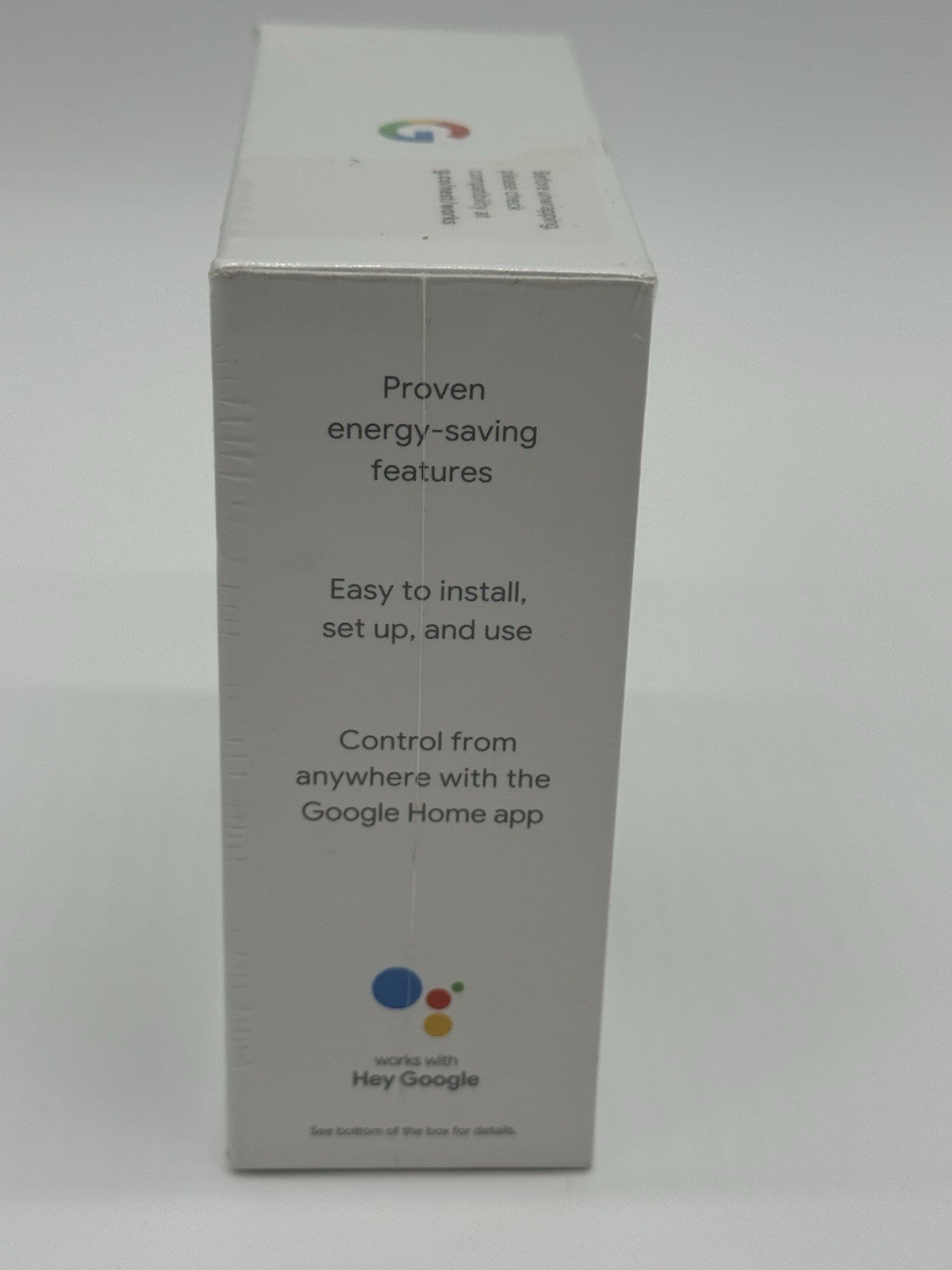 New Google Nest Thermostat Smart Thermostat Snow, Sealed.