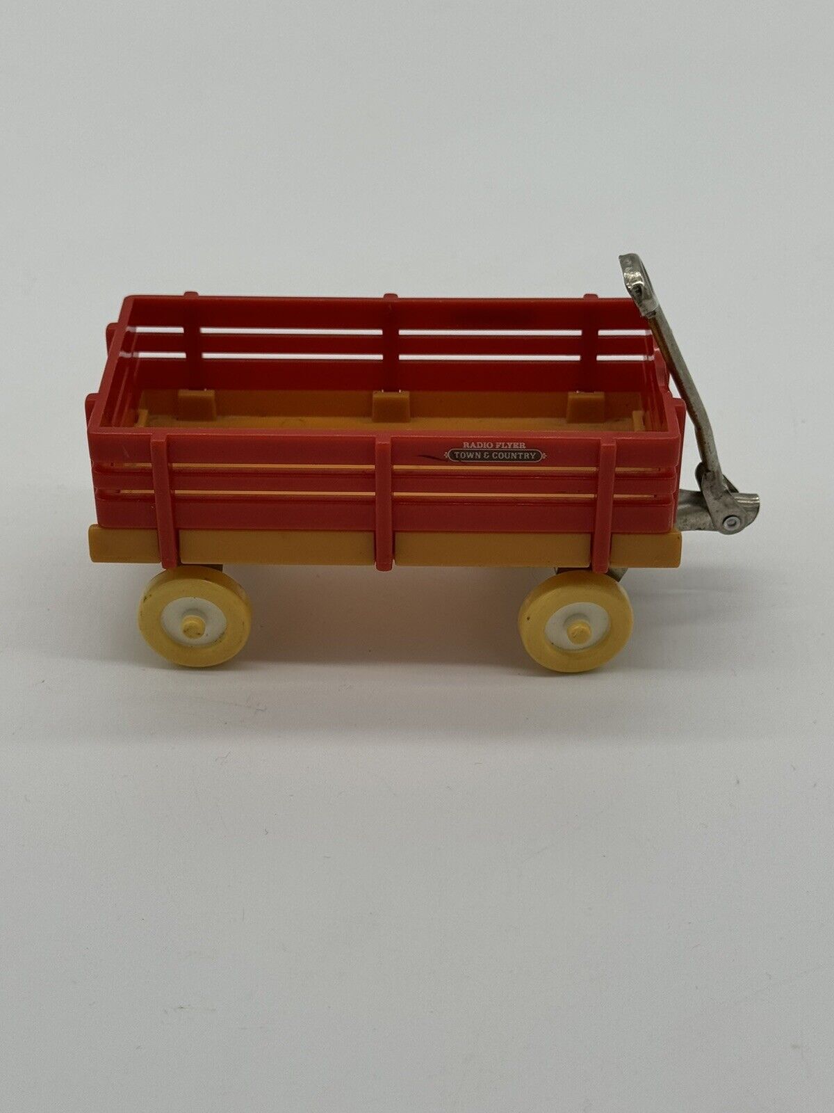 RADIO FLYER Mini Miniature Doll House RED Toy Wagon 4"