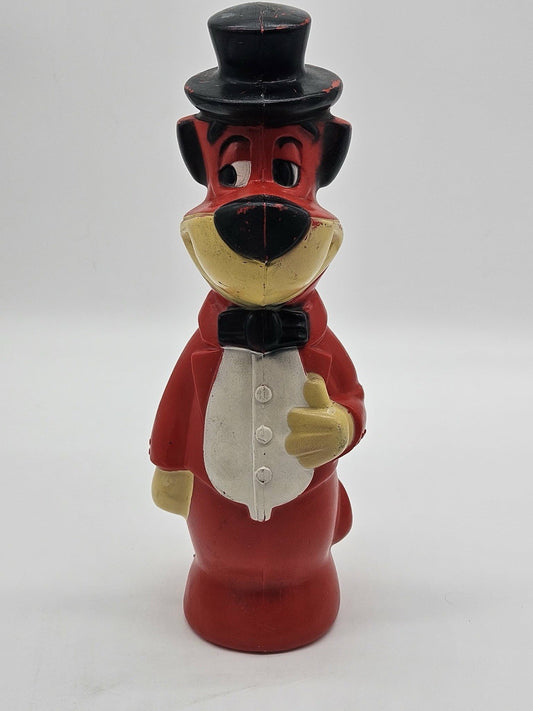 VINTAGE 1960’s HUCKLEBERRY HOUND PLASTIC MOLD COIN BANKS 10