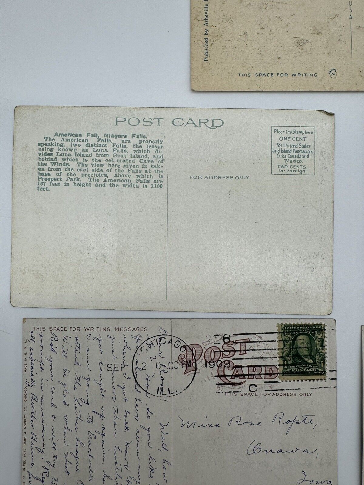 Lot of 5 Neat Antique Postcards ~ Great Material For Art Projects