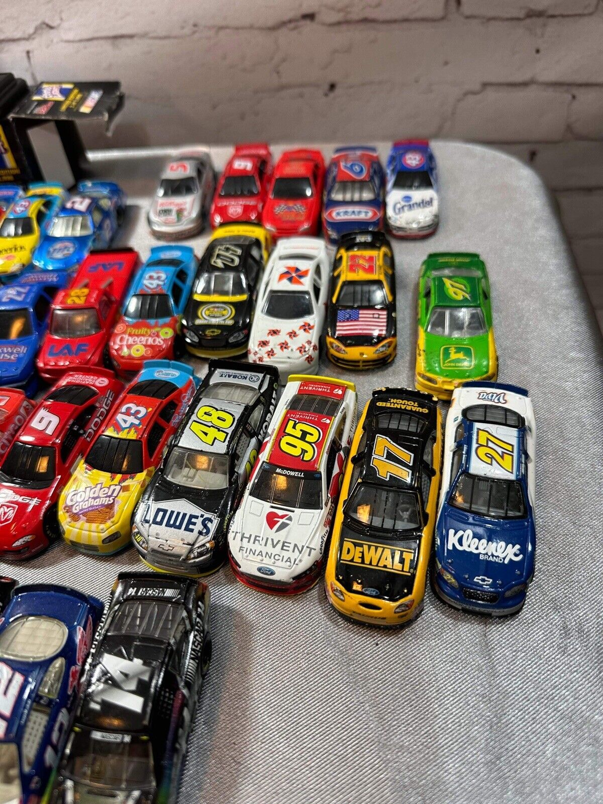 Lot Of 67 Vintage NASCAR Racing 1:64 Diecast Cars VTY
