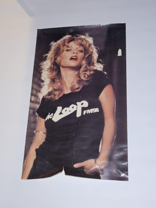 LORELEI SHARK POSTER WLUP CHICAGO LOOP RADIO "CHICK" DISCO DEMOLITION WLUP FM98