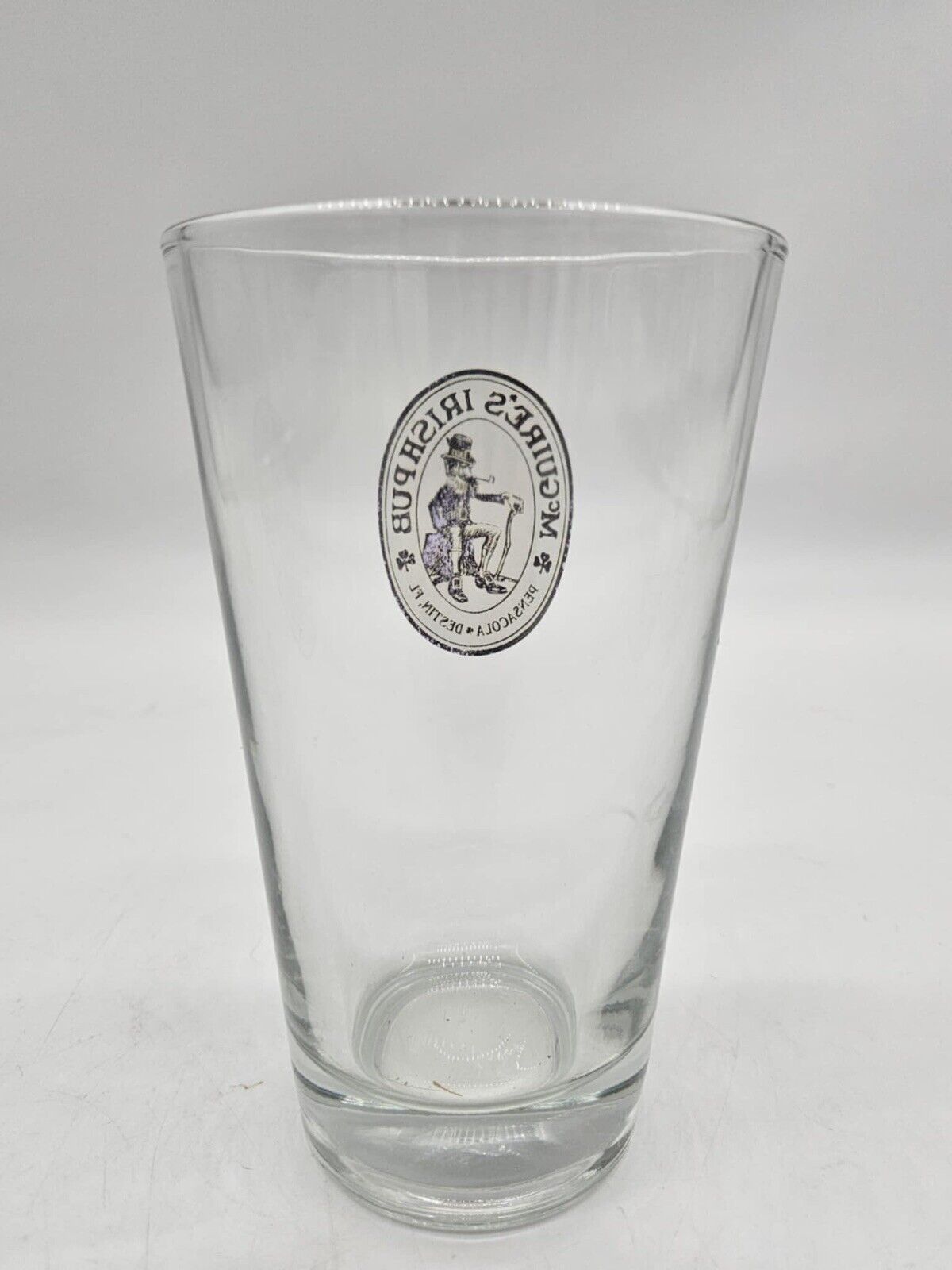 MCGUIRE'S IRISH PUB PINT BEER GLASS