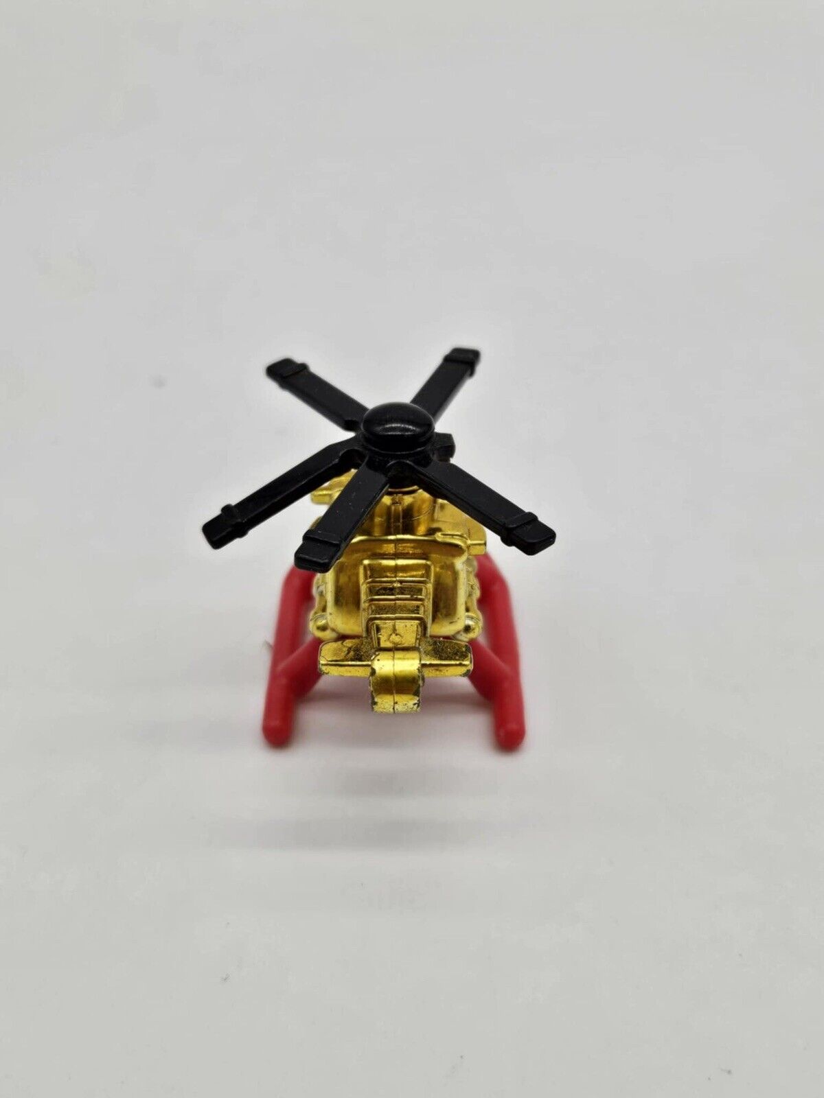 1996 Micro Machines Exploration Sea GOLD HELICOPTER by Galoob