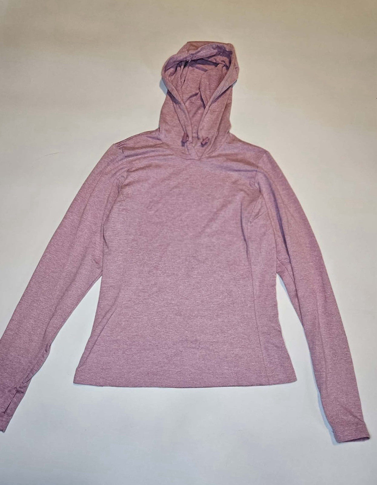 Avia Women’s Lightweight Hooded Long Sleeve Top Pink XS