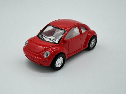 Kinsmart Volkswagen New Beetle  1:32 1/32 Diecast  Car Pull Back Red New