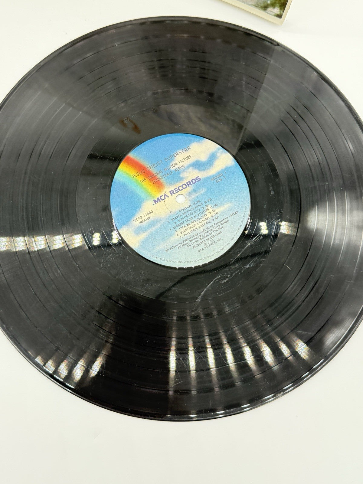 JESUS CHRIST SUPERSTAR Original Soundtrack 1973 2xLP Vinyl Record MCA 2-11000