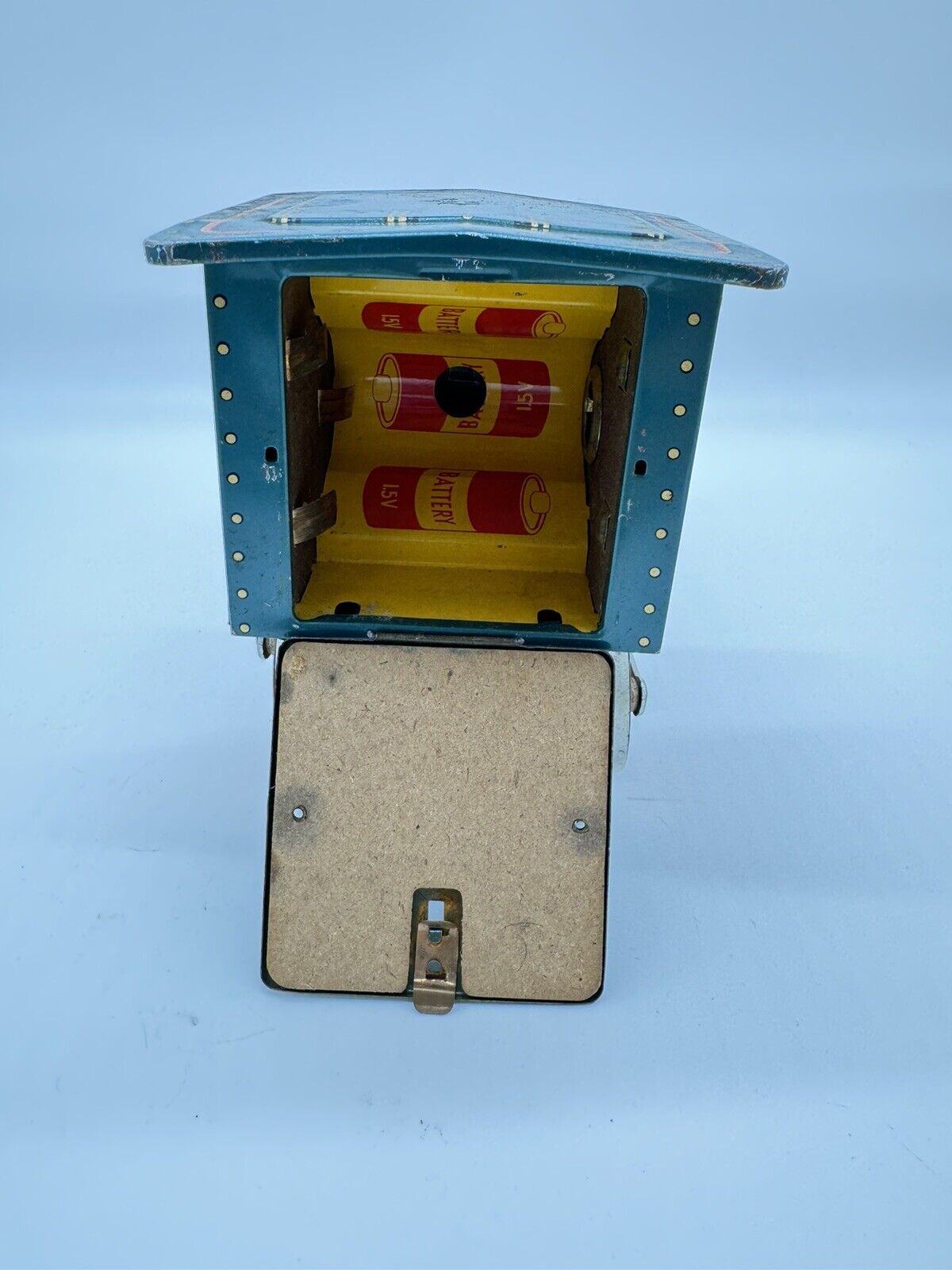 VINTAGE MODERN TOYS Battery Operated WESTERN SPECIAL LOCOMOTIVE Tin Toy