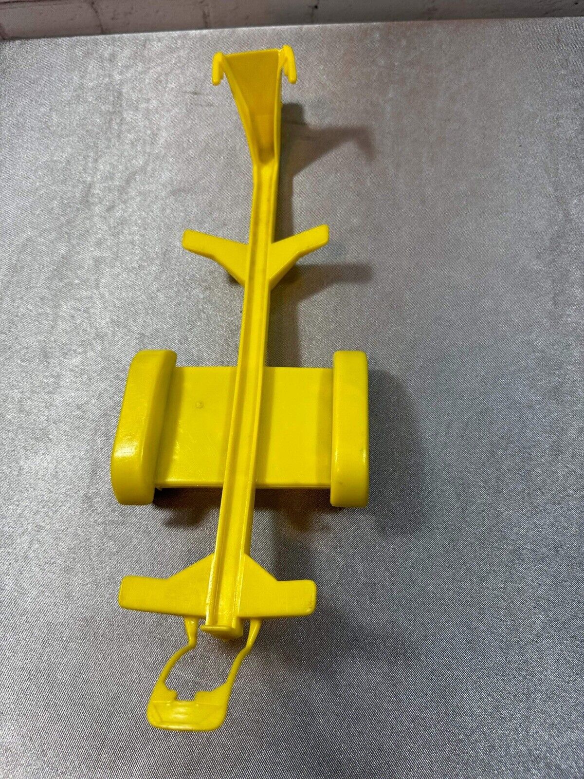 Very Rare Vintage Gay Toys Yellow Boat Trailer