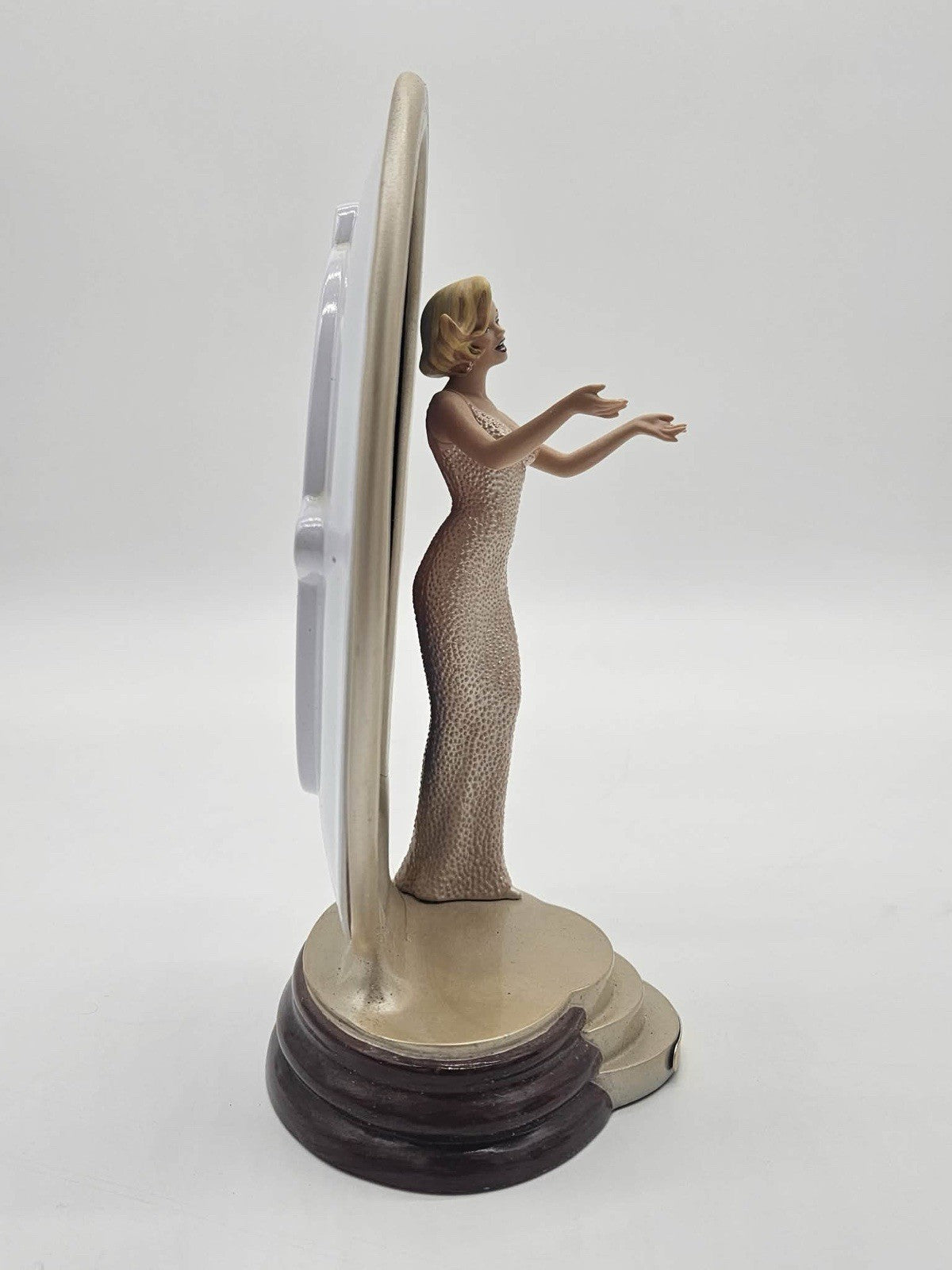 BRADFORD EXCHANGE MARILYN MONROE FIGURE / PLATE 2000 HAPPY BIRTHDAY MR.PRESIDENT