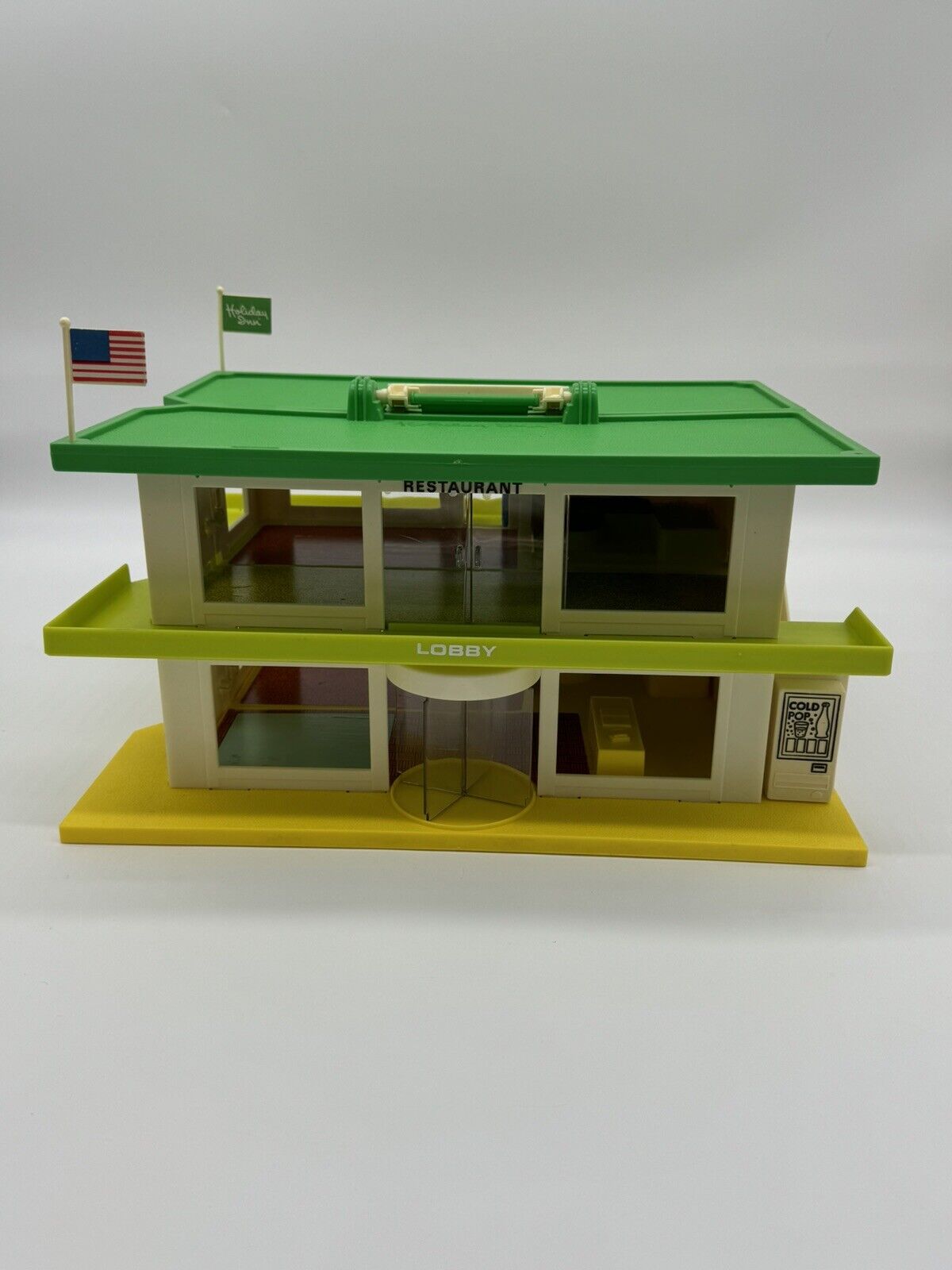 Vintage Playskool Holiday Inn Familiar Places Activity Toy Set 480 W/ BOX