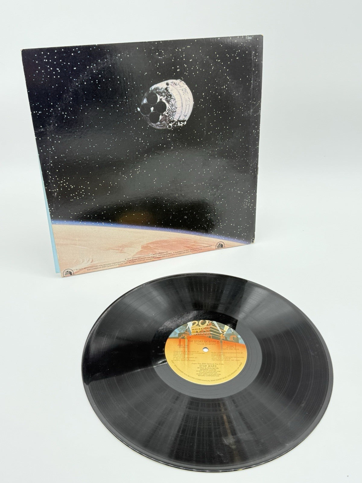 Star Wars The Story of Star Wars LP Record 1977 Original Pressing