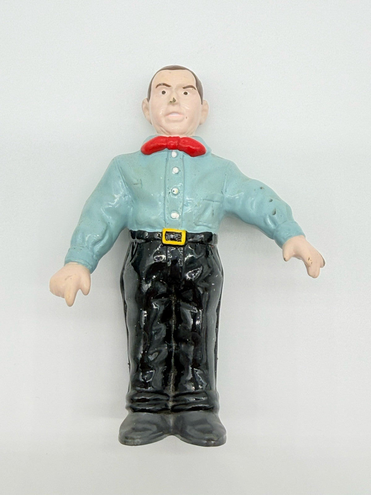 1991 The Three Stooges PVC Figurines 3.75" NMP Columbia Pictures Larry Moe Curly