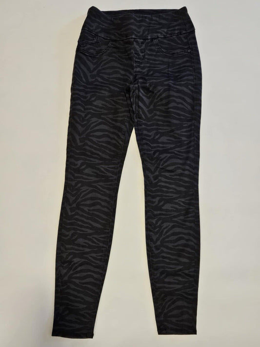 Rock & Republic Jeans, Womens Size 4 Fever Pull On Purple Zebra Sz 4 Slimming