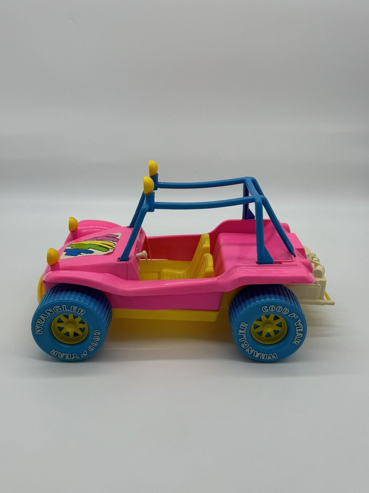 Vintage Barbie Pink Dune Buggy Wrangler-Goodyear Wheels VTY 005 FNF