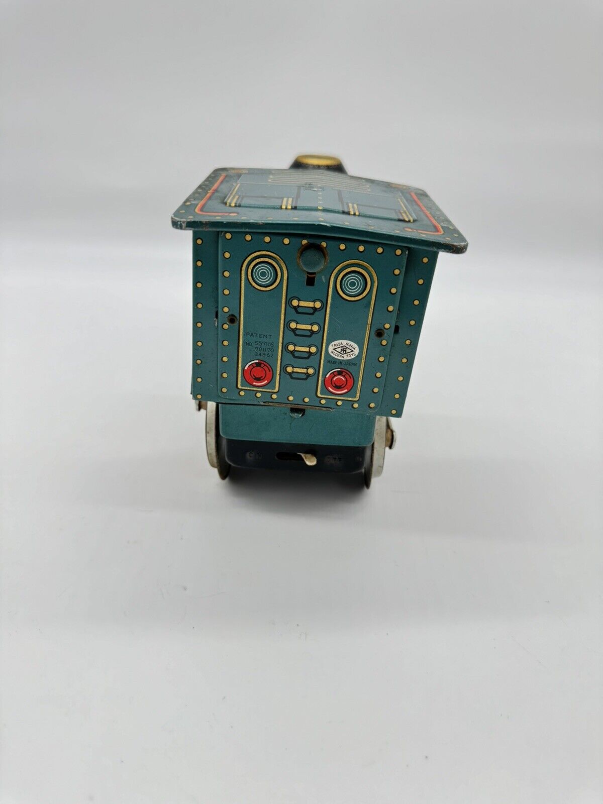 VINTAGE MODERN TOYS Battery Operated WESTERN SPECIAL LOCOMOTIVE Tin Toy