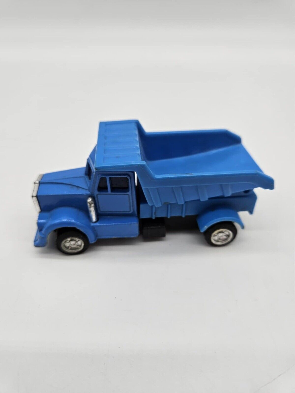 Blue Diecast Toy Dump Truck - Unknown Brand