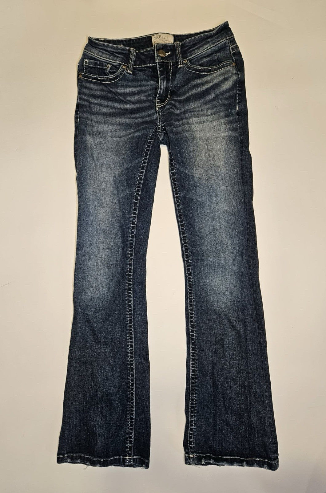 BKE Stella Distressed Bootcut Jeans Size 26R