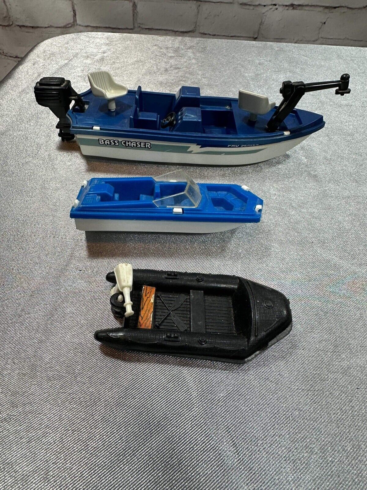 Lot of 3 Vintage Nylint & Tootsie Boats