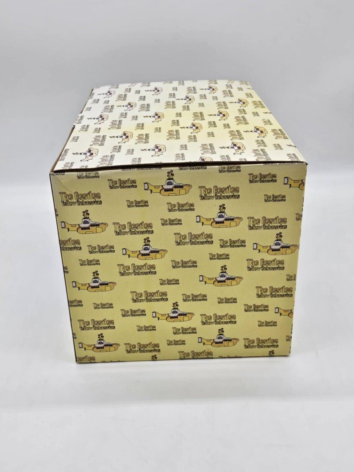 Vintage Beatles Yellow Submarine Cookie Jar Vandor 1999 RARE Original Box JB01