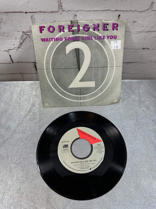 Foreigner - I'm Gonna Win & Waiting For a Girl Like You - Atlantic 45 RPM 1981