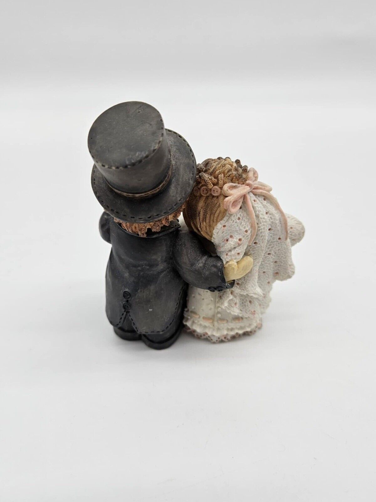 Vintage Cute as a Button Sew Special Wedding Cake Topper