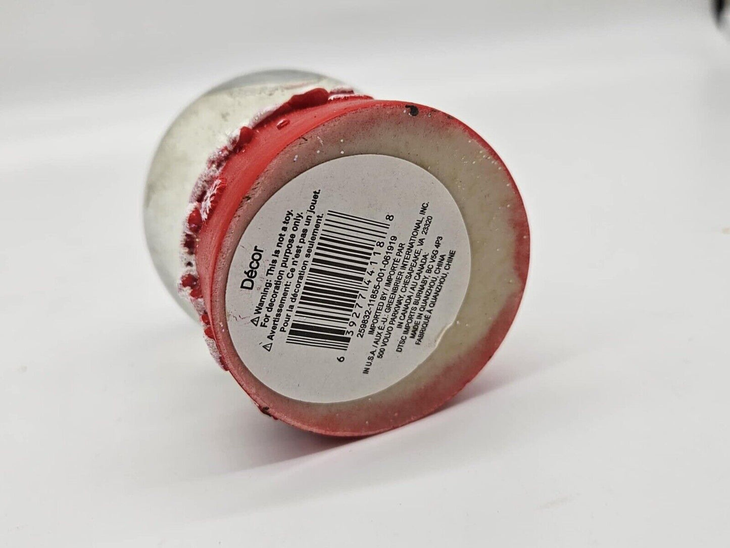 Christmas 2.5" Snow Globe Santa 'Hope'