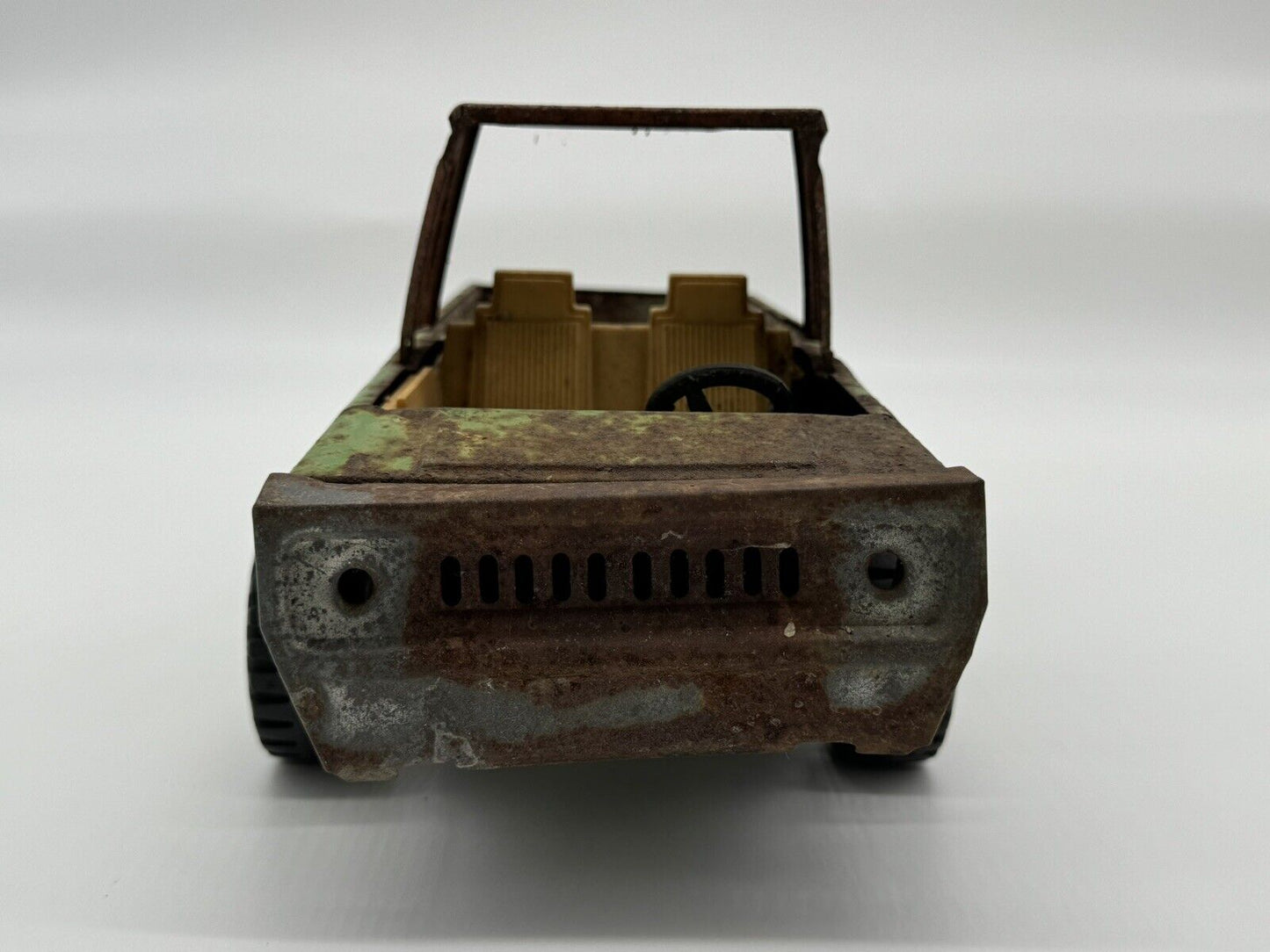 Vintage Buddy L Pressed Steel Green Pickup 13.5” Toy Truck Part No 1-3667 006