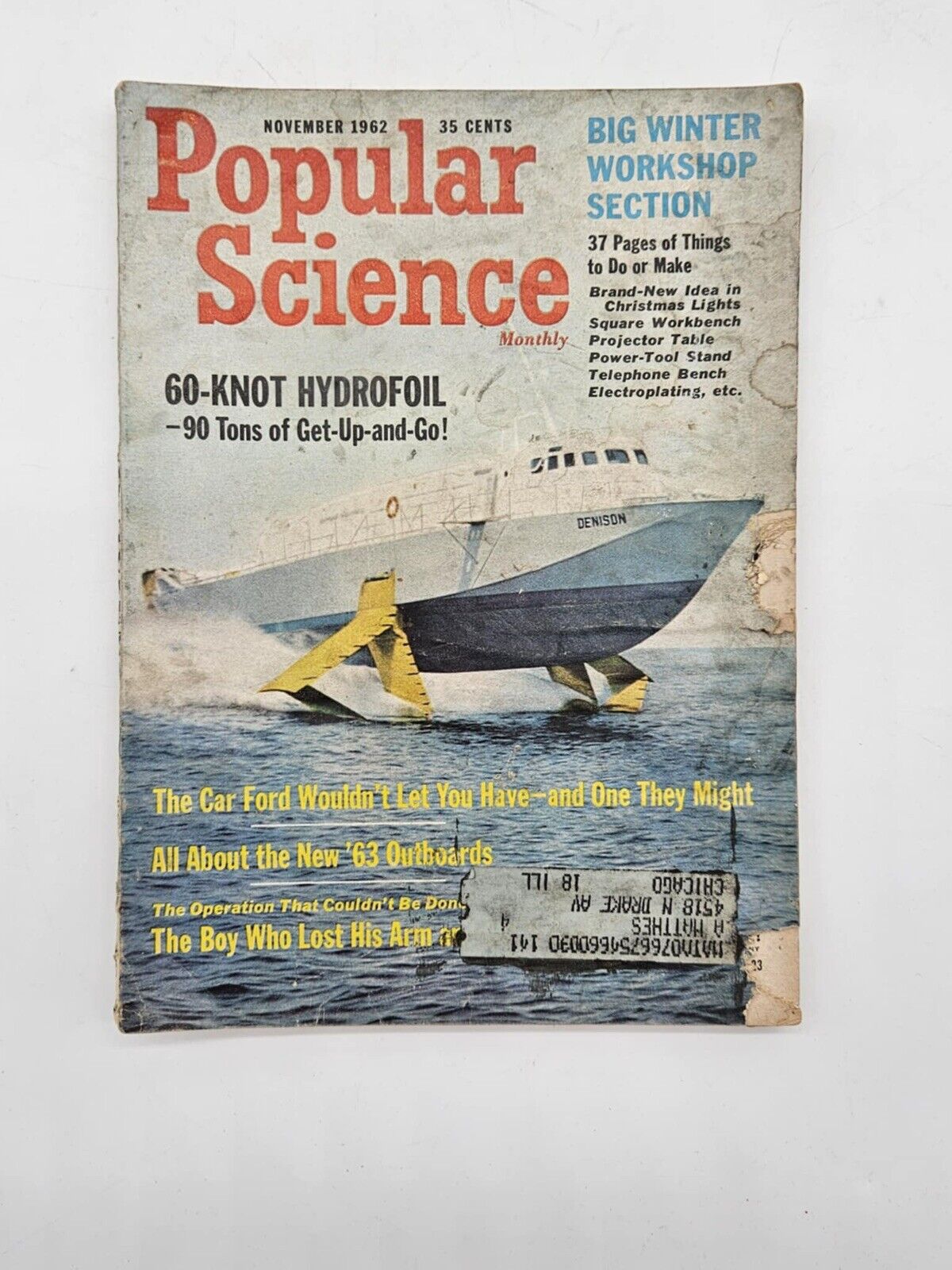 Lot of 7 Popular Science 1960s Vintage