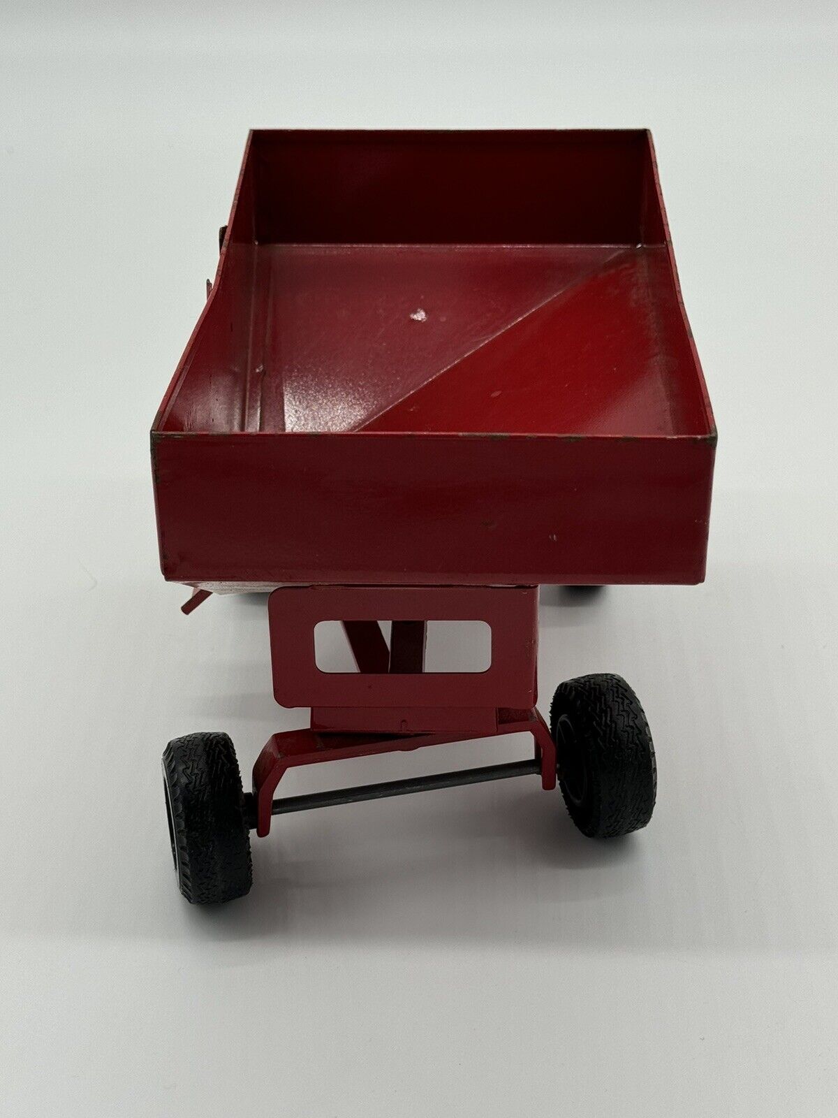 Vintage Ertl 1960's 1968 Red Gravity Feed Wagon 1/16 Excellent Shape 005