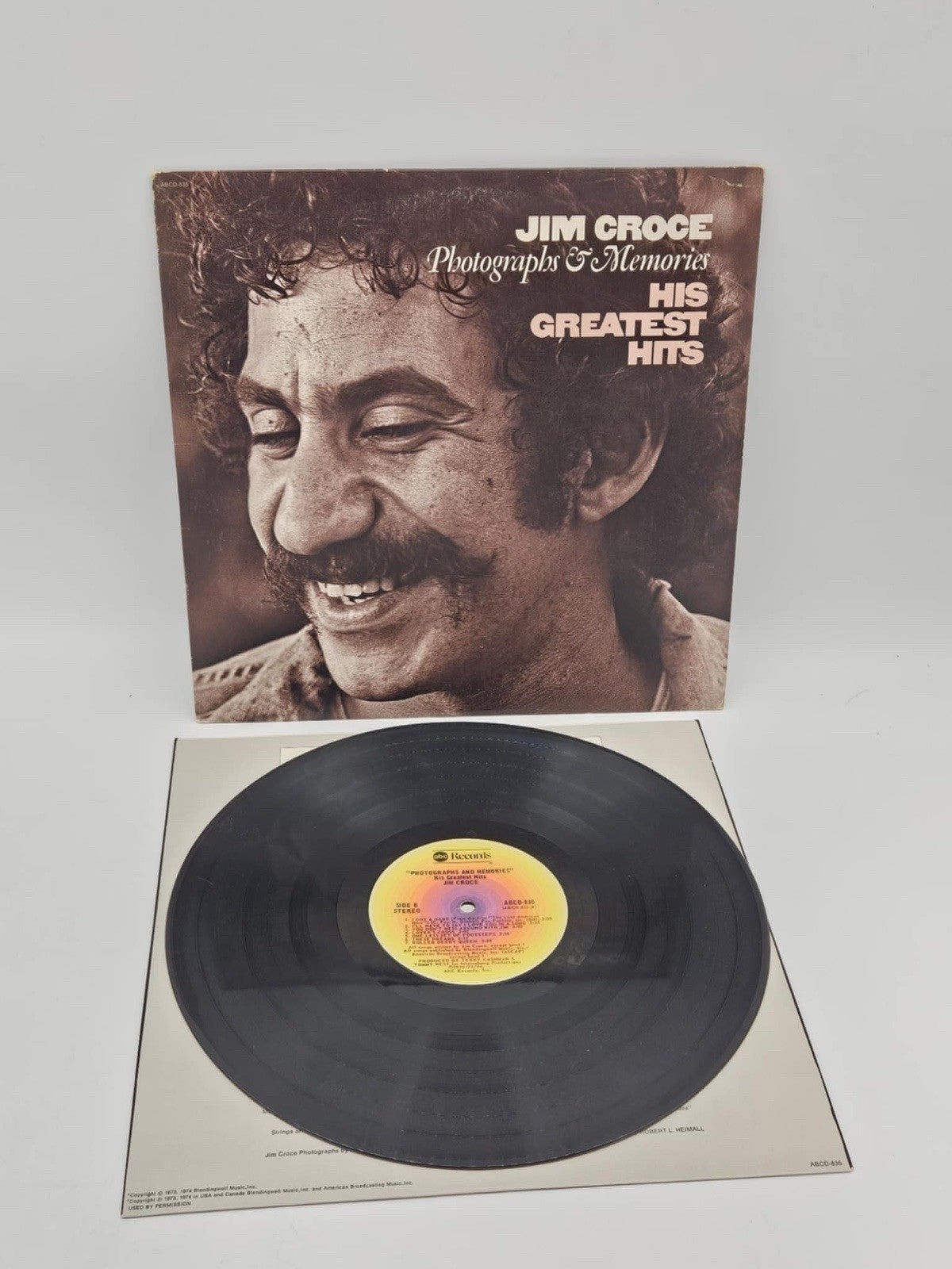Jim Croce Life and Times Gatefold 1973 Vinyl 12'' Vintage